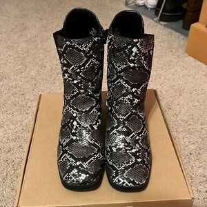 Snakeskin Boots